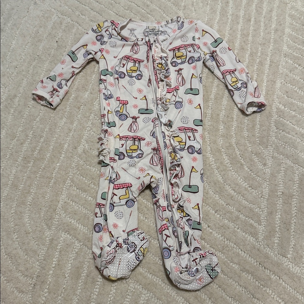 Caden Lane golf ruffle sleeper